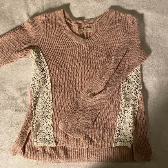 Hollister Lace Knit Sweater - Picture 1 of 2